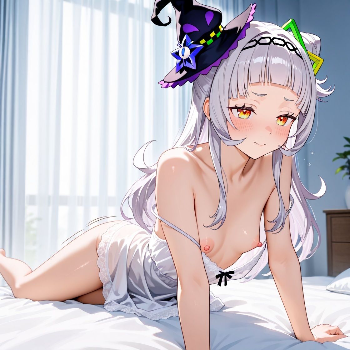 サンプル画像1:ホ〇ライブ イチャイチャ同棲 紫〇シオン(Secret☆Connection) [d_517056]