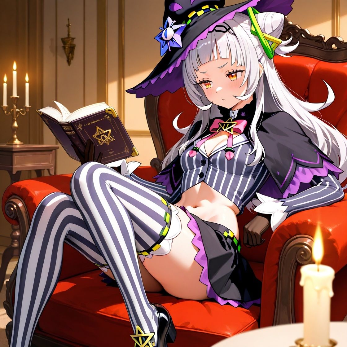 サンプル画像4:ホ〇ライブ イチャイチャ同棲 紫〇シオン(Secret☆Connection) [d_517056]