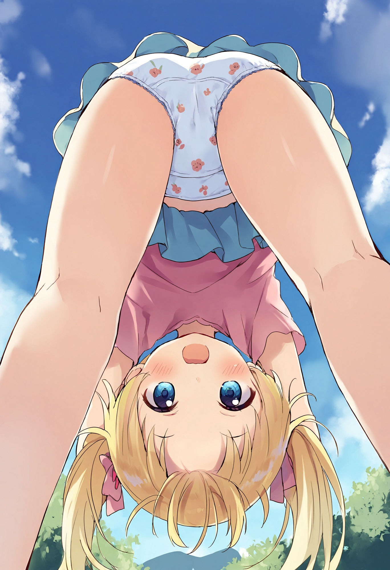 サンプル画像1:元気な妹の股のぞき(でのいず) [d_517161]