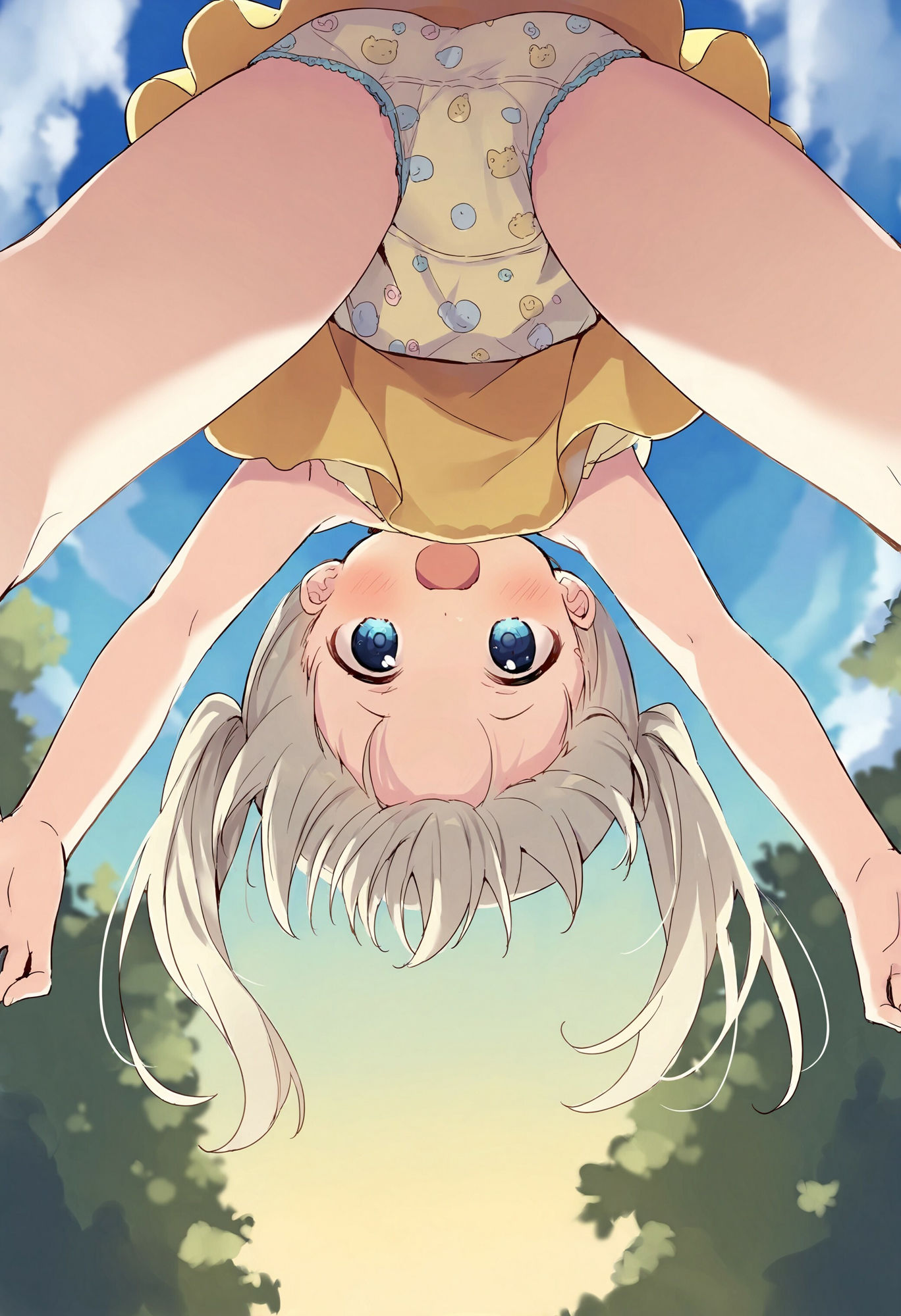 サンプル画像6:元気な妹の股のぞき(でのいず) [d_517161]