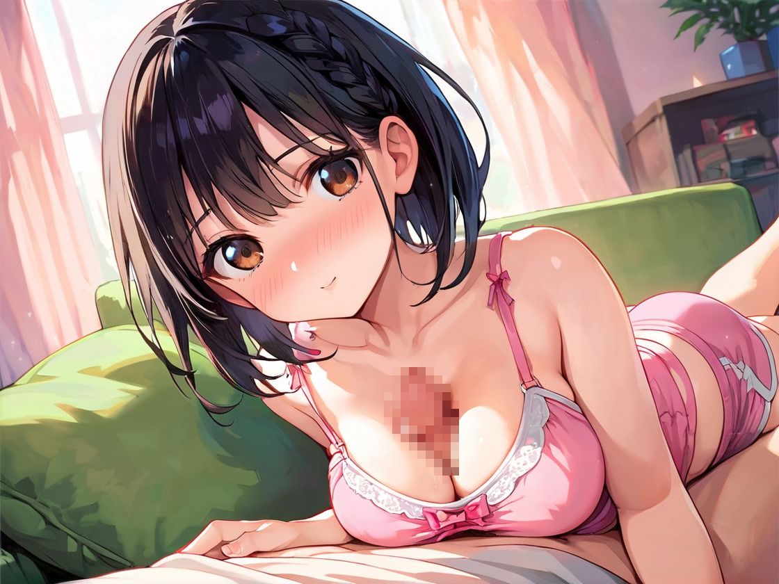 サンプル画像2:「私の体で興奮してもらいたい」可愛い妹がおっぱいで誘惑(アニメ好きもぐもぐ) [d_517192]