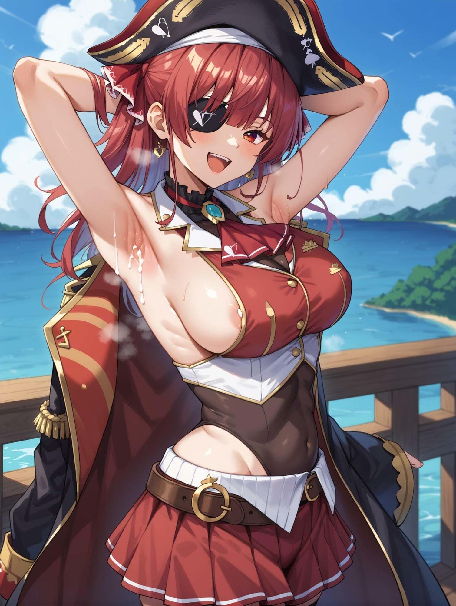 サンプル画像3:ホロライブイラストエロ画像_VTuberマリンちゃんのエッチな画像集！(エロココ！) [d_517293]