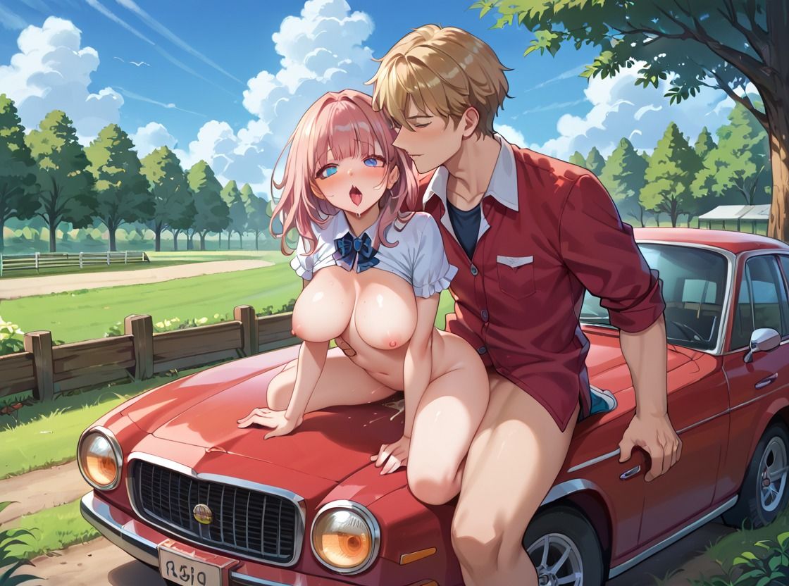 サンプル画像3:巨乳女子〇校生 夏休みは野外でSEX(Group Revo) [d_517302]