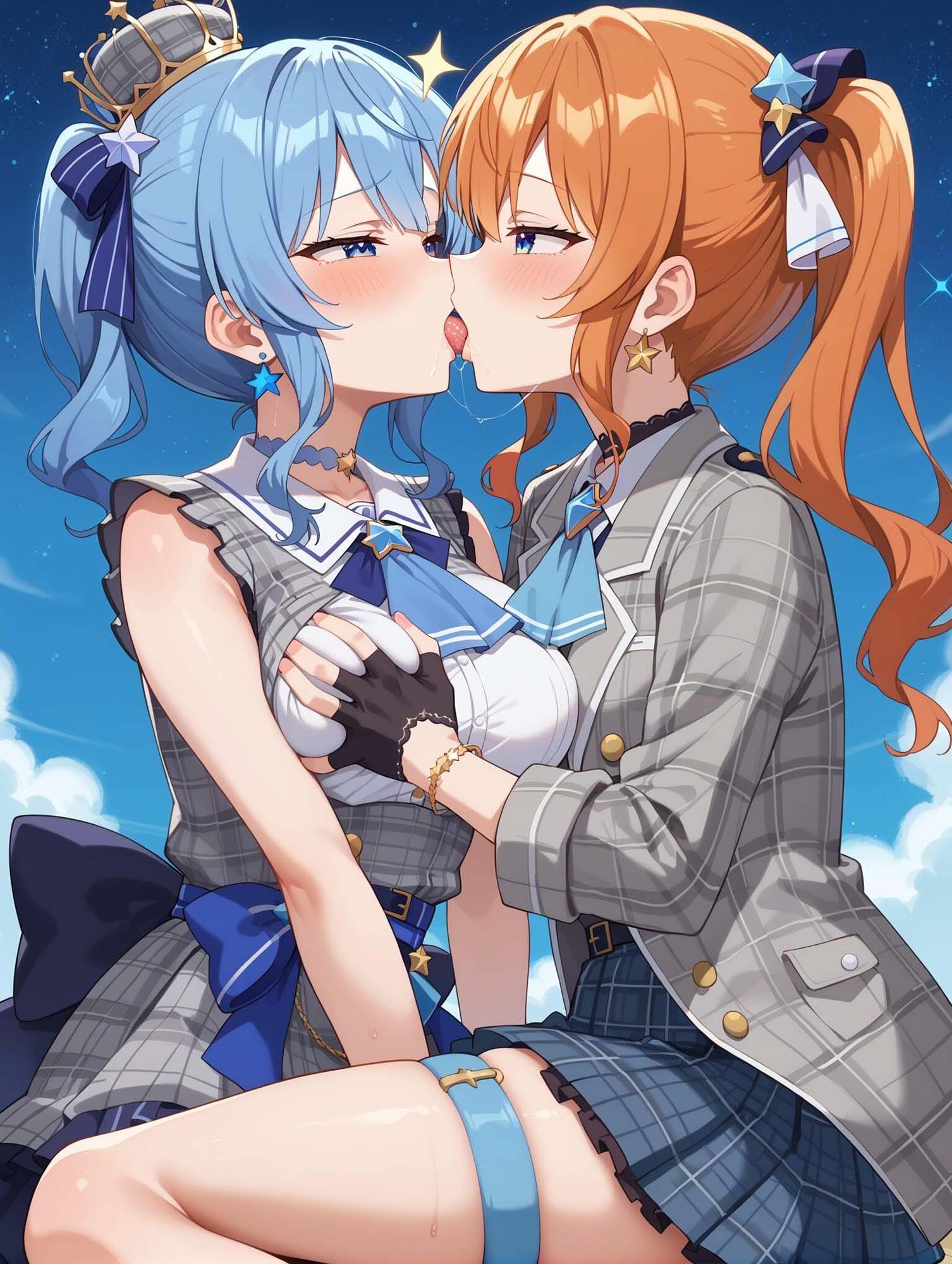 サンプル画像1:ホロライブイラストエロ画像_VTuberすいせいちゃんのエッチな画像集！(エロココ！) [d_517320]