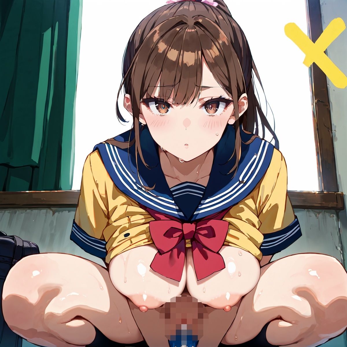 サンプル画像2:爆乳●K中出し倶楽部！【厳選画像222枚！】Vol.3(青春童貞) [d_517367]