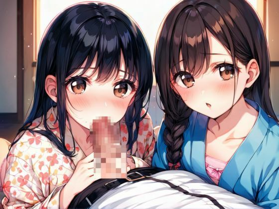 サンプル画像1:「30発射精すまで帰れない」美女2人と射精旅行(アニメ好きもぐもぐ) [d_517368]