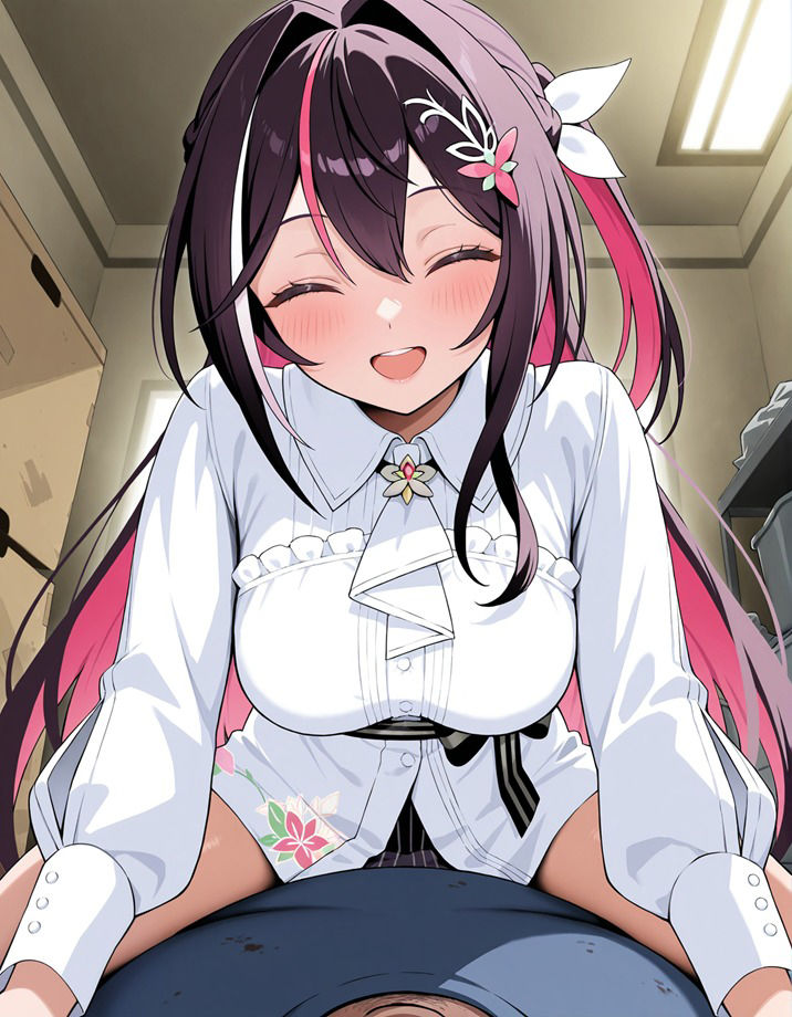 サンプル画像3:ダメダメおじさんに依存するあずきち(コンロ点火) [d_517412]