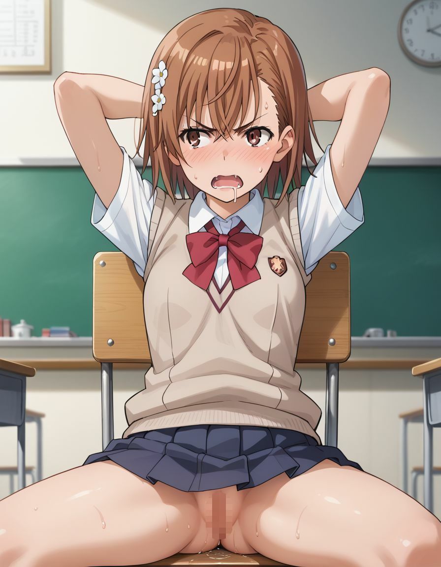 サンプル画像2:とある科学の超催淫砲！超能力で洗脳されて快楽堕ちさせられた少女たち 2(ちとにあ) [d_517449]