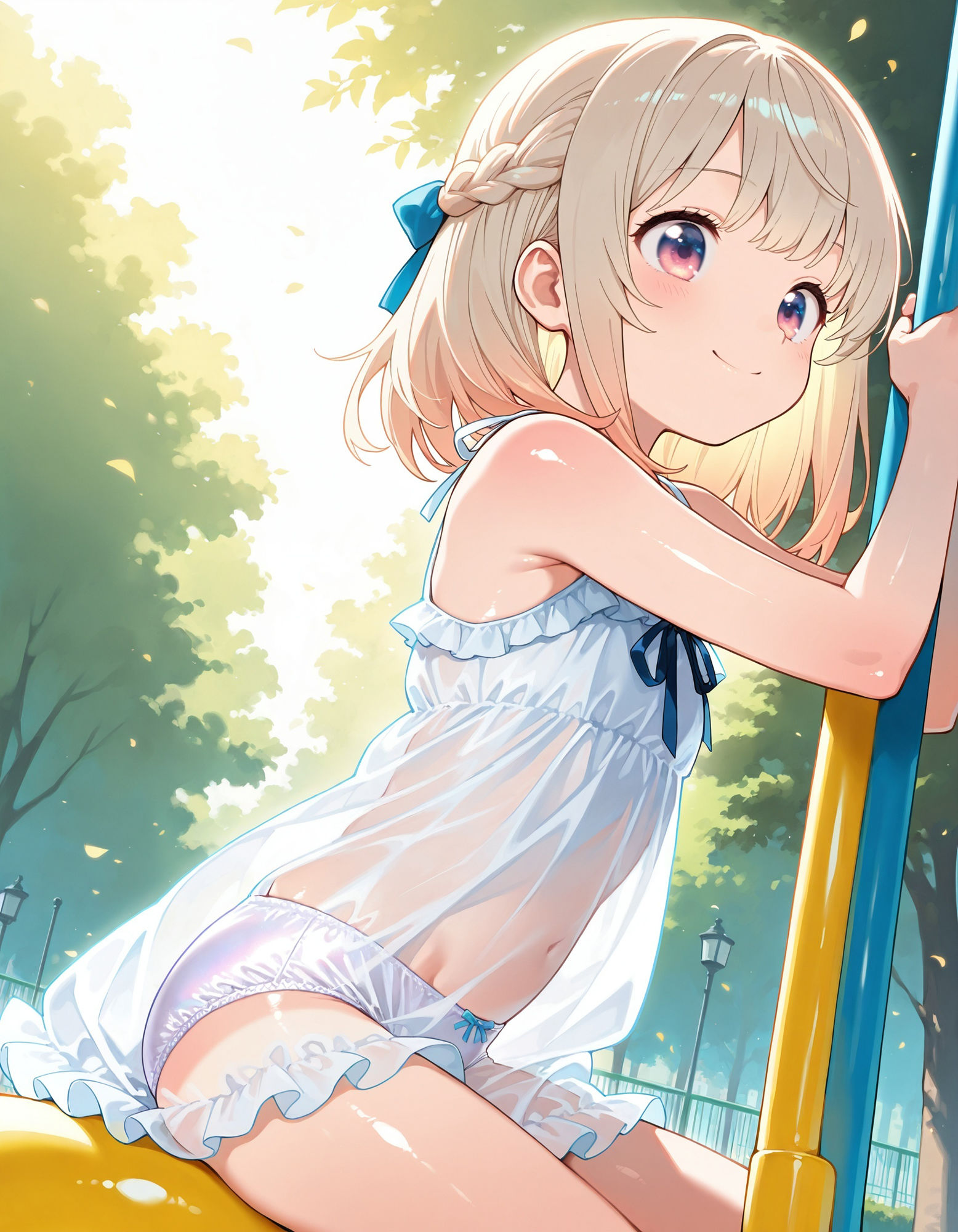 サンプル画像2:〇リっ子の透けパンチラ(Starrysky) [d_517474]