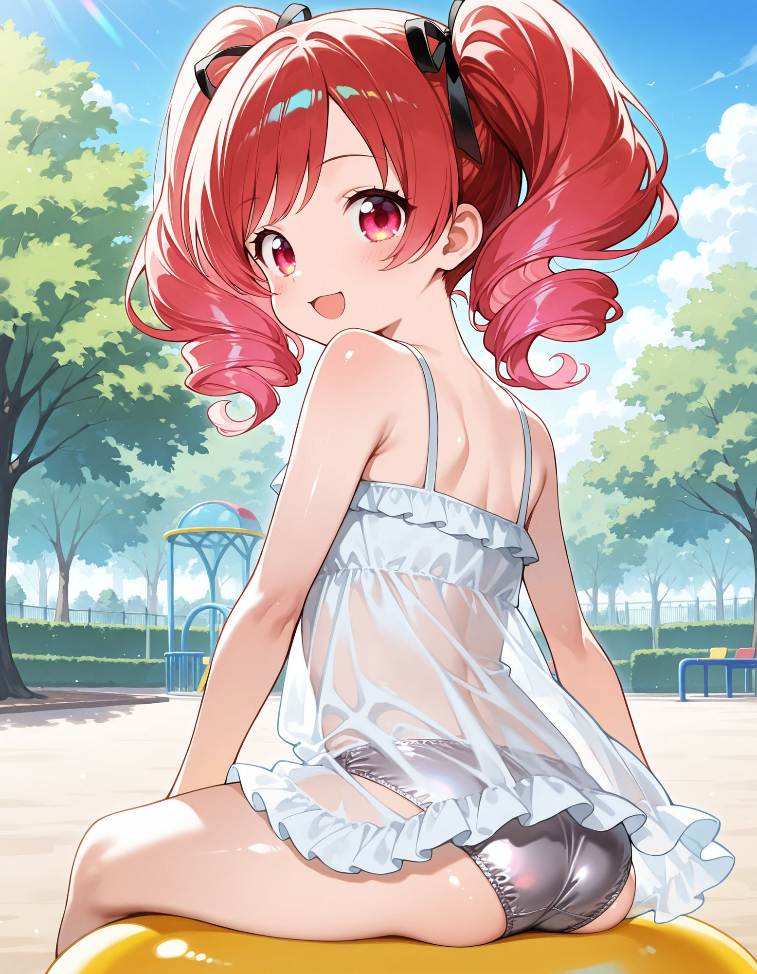 サンプル画像4:〇リっ子の透けパンチラ(Starrysky) [d_517474]