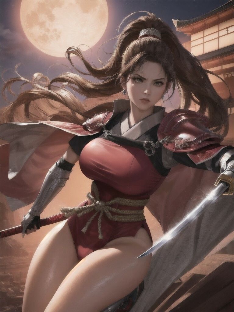 サンプル画像1:女侍 01 〜プロローグ〜(DA Fantasy) [d_517685]