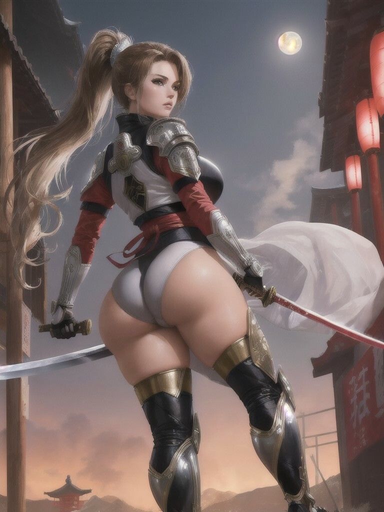 サンプル画像2:女侍 01 〜プロローグ〜(DA Fantasy) [d_517685]