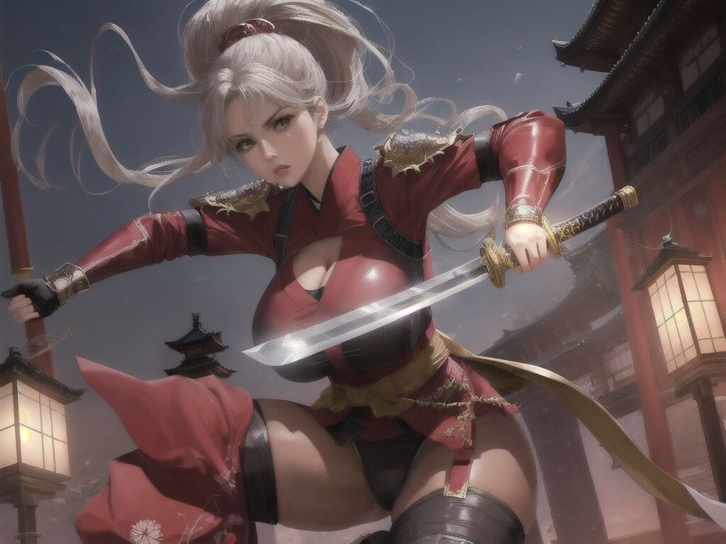 サンプル画像3:女侍 01 〜プロローグ〜(DA Fantasy) [d_517685]