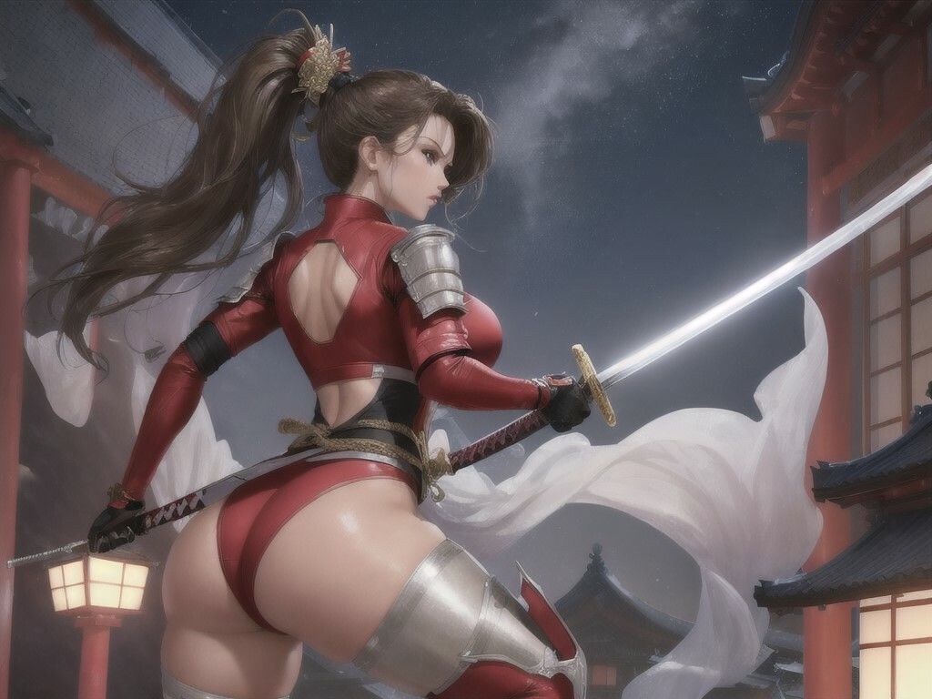 サンプル画像5:女侍 01 〜プロローグ〜(DA Fantasy) [d_517685]