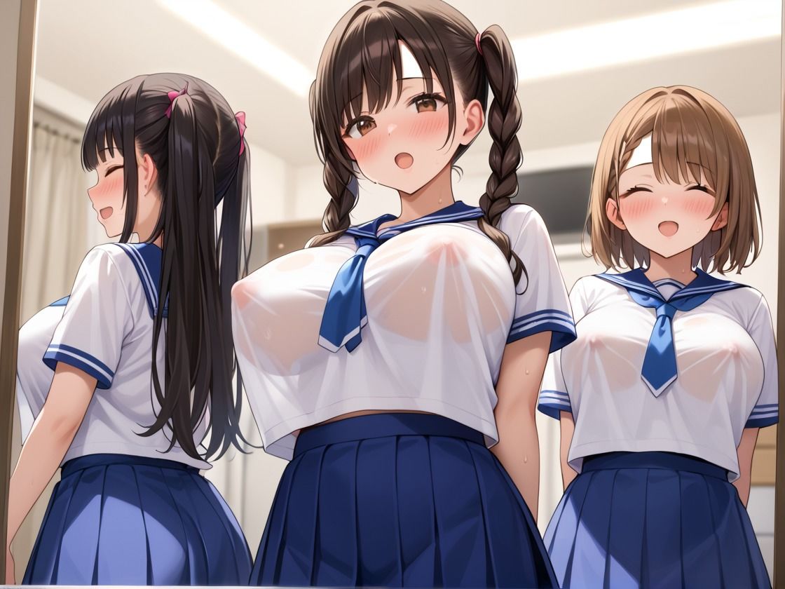 性処理係〜女子校生と乱交・ぶっかけのサンプル画像 6