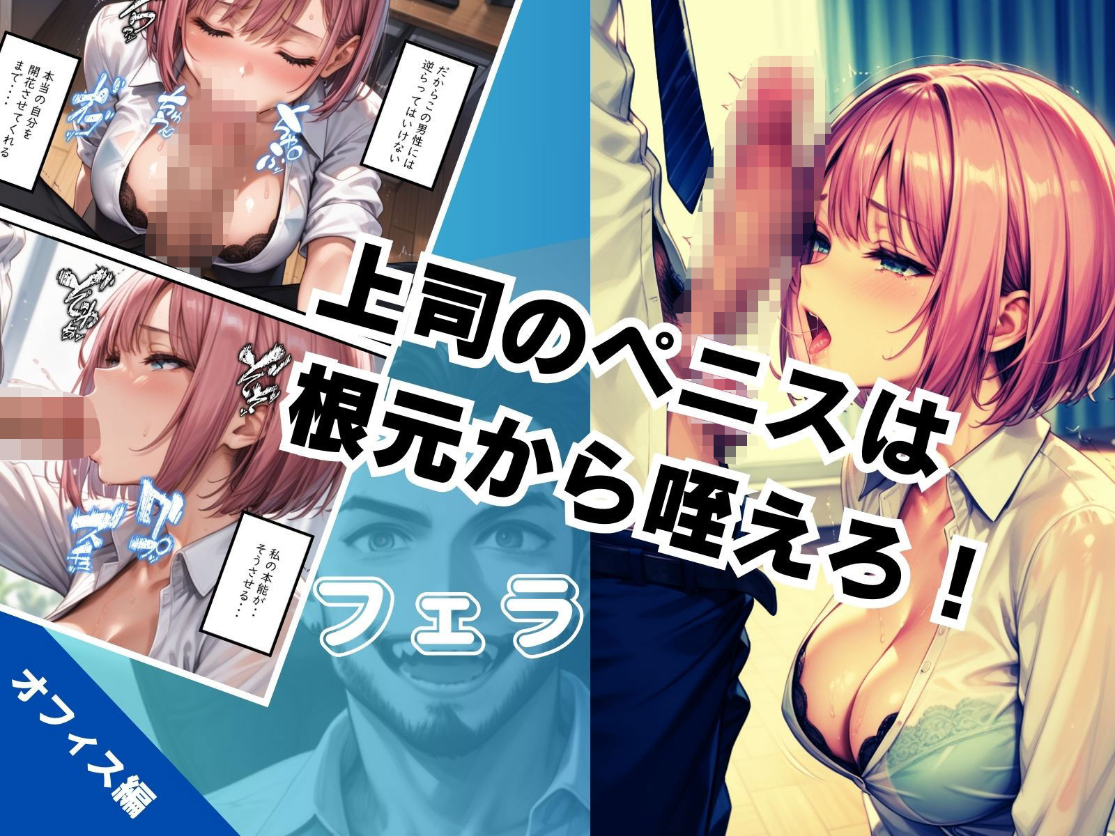 サンプル画像3:新人社員「牝奴●化」計画（番外編）真壁課長の新人教育調教日記 【本編未公開含むイラストCG集 496ページ】(飛龍革命) [d_517746]