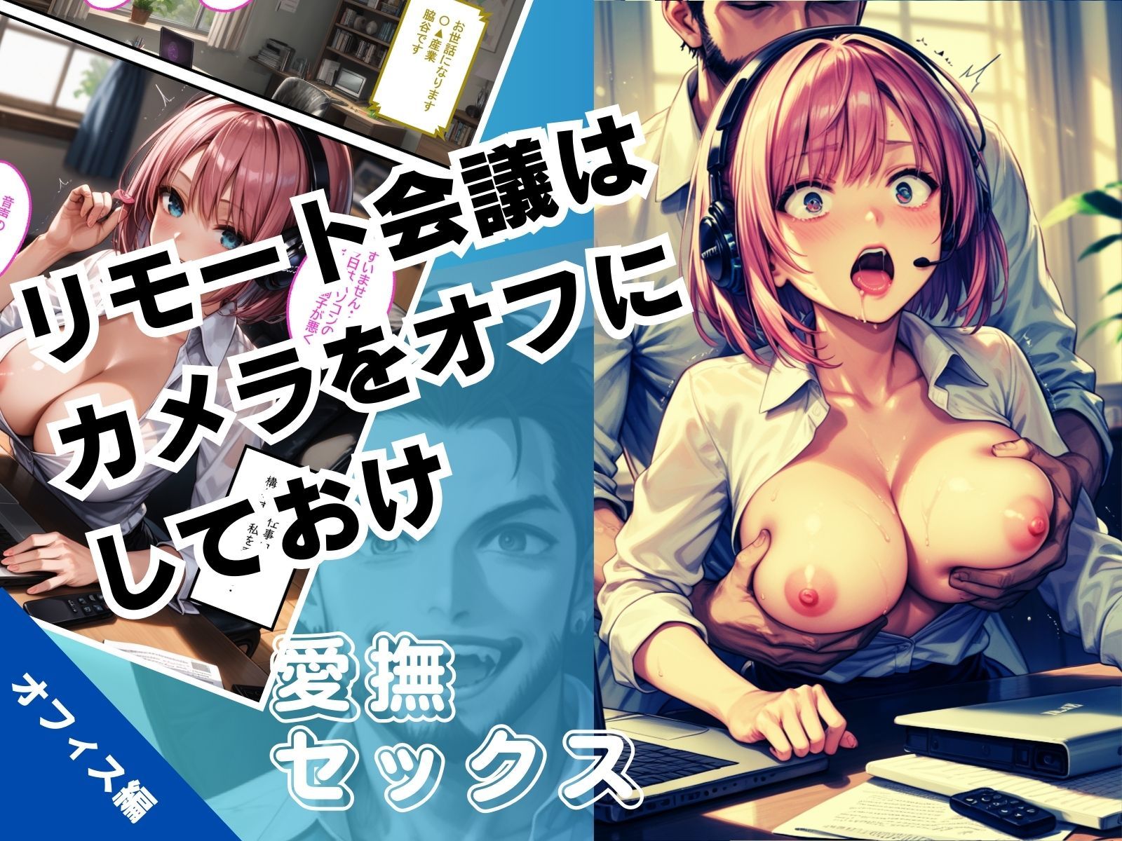 サンプル画像4:新人社員「牝奴●化」計画（番外編）真壁課長の新人教育調教日記 【本編未公開含むイラストCG集 496ページ】(飛龍革命) [d_517746]