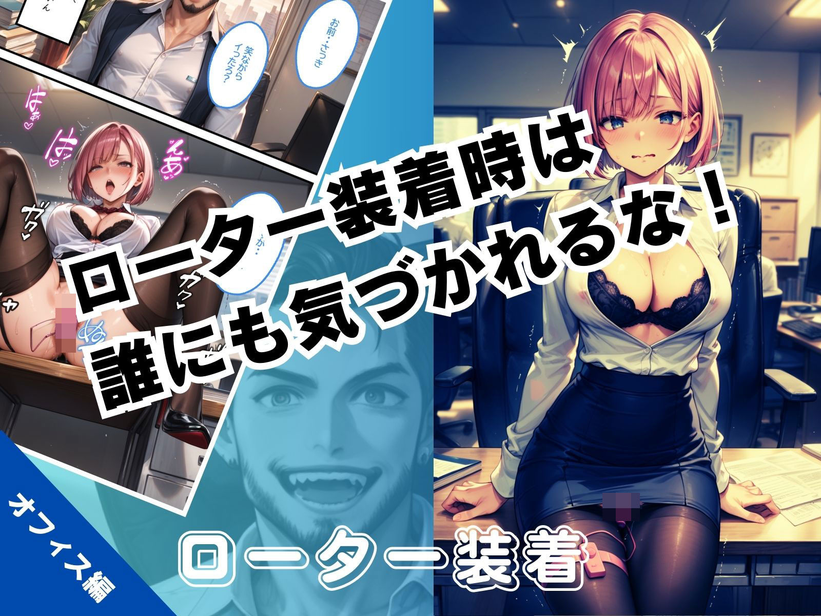 サンプル画像5:新人社員「牝奴●化」計画（番外編）真壁課長の新人教育調教日記 【本編未公開含むイラストCG集 496ページ】(飛龍革命) [d_517746]