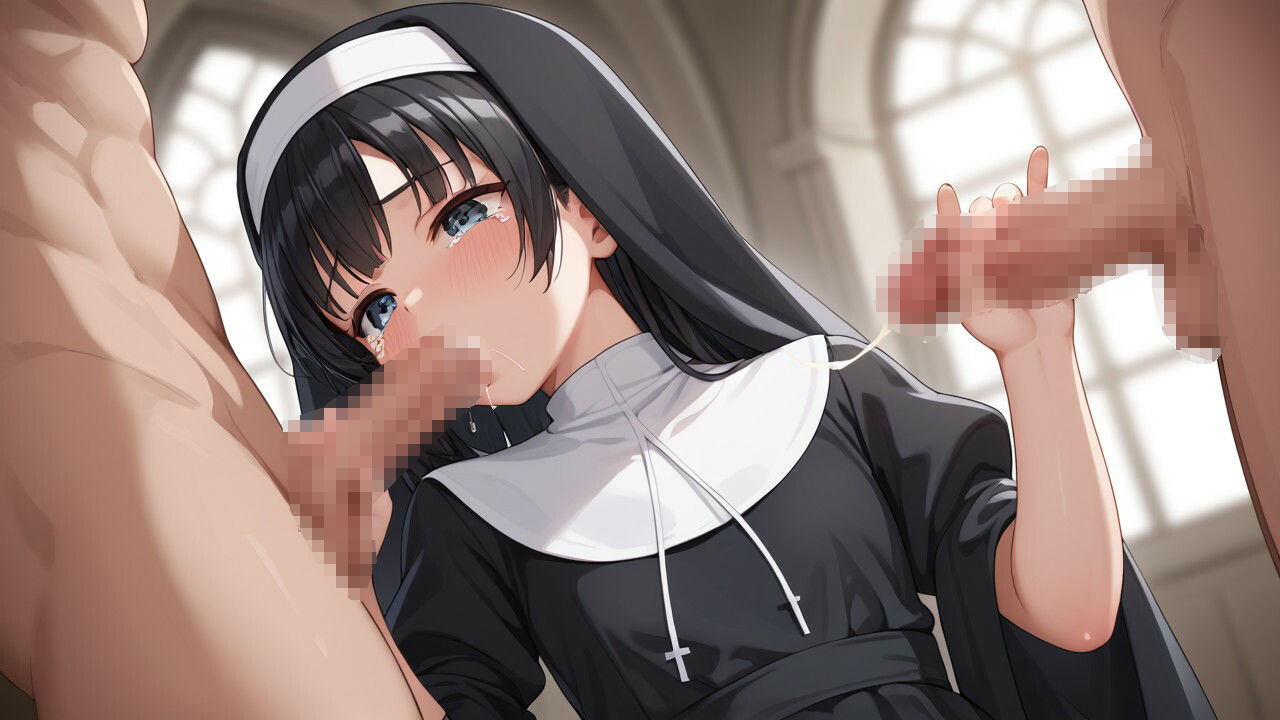 サンプル画像2:貧乳修道女〜あなたの懺悔わたしの膣内に吐き出して〜(貧乳いちごみるく) [d_517764]