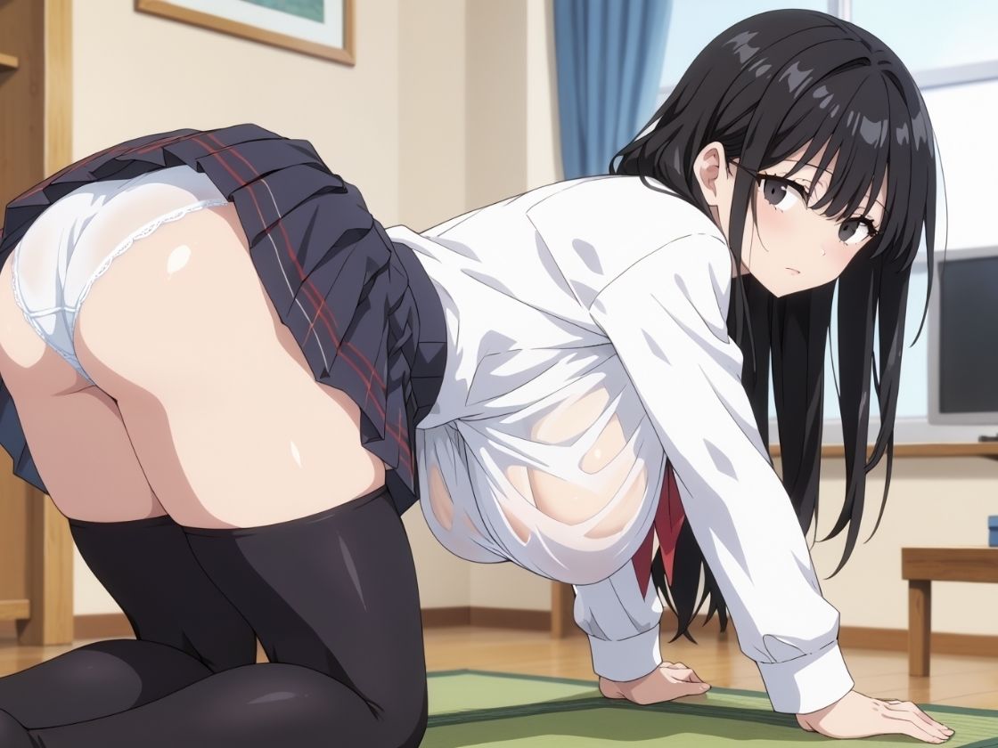 サンプル画像1:真面目な風紀委員長の裏垢ハメ撮り性指導(そいやっさ) [d_517784]