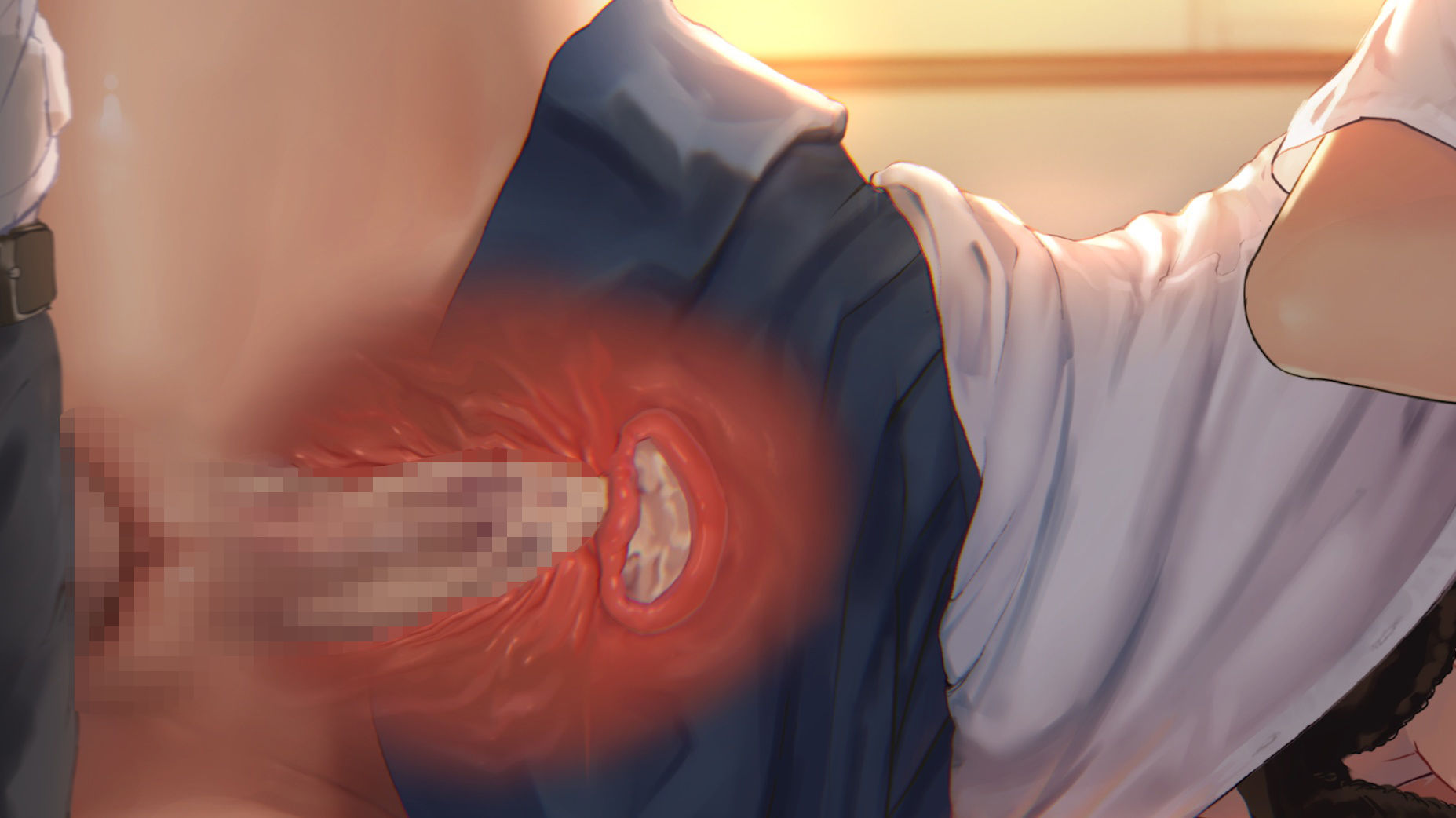 サンプル画像3:放課後の教室で〜二人の秘密だよ〜(幻夢劇場シャルロッテ) [d_517790]