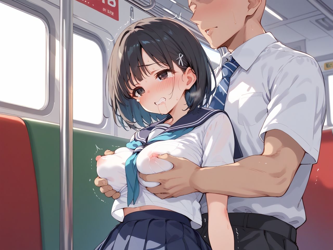 サンプル画像1:制服女子強●言いなり痴〇(むちぺっとん) [d_517810]