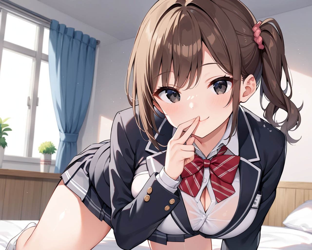 サンプル画像1:彼女はメイドで俺の専用性処理係(青空楽園) [d_517839]