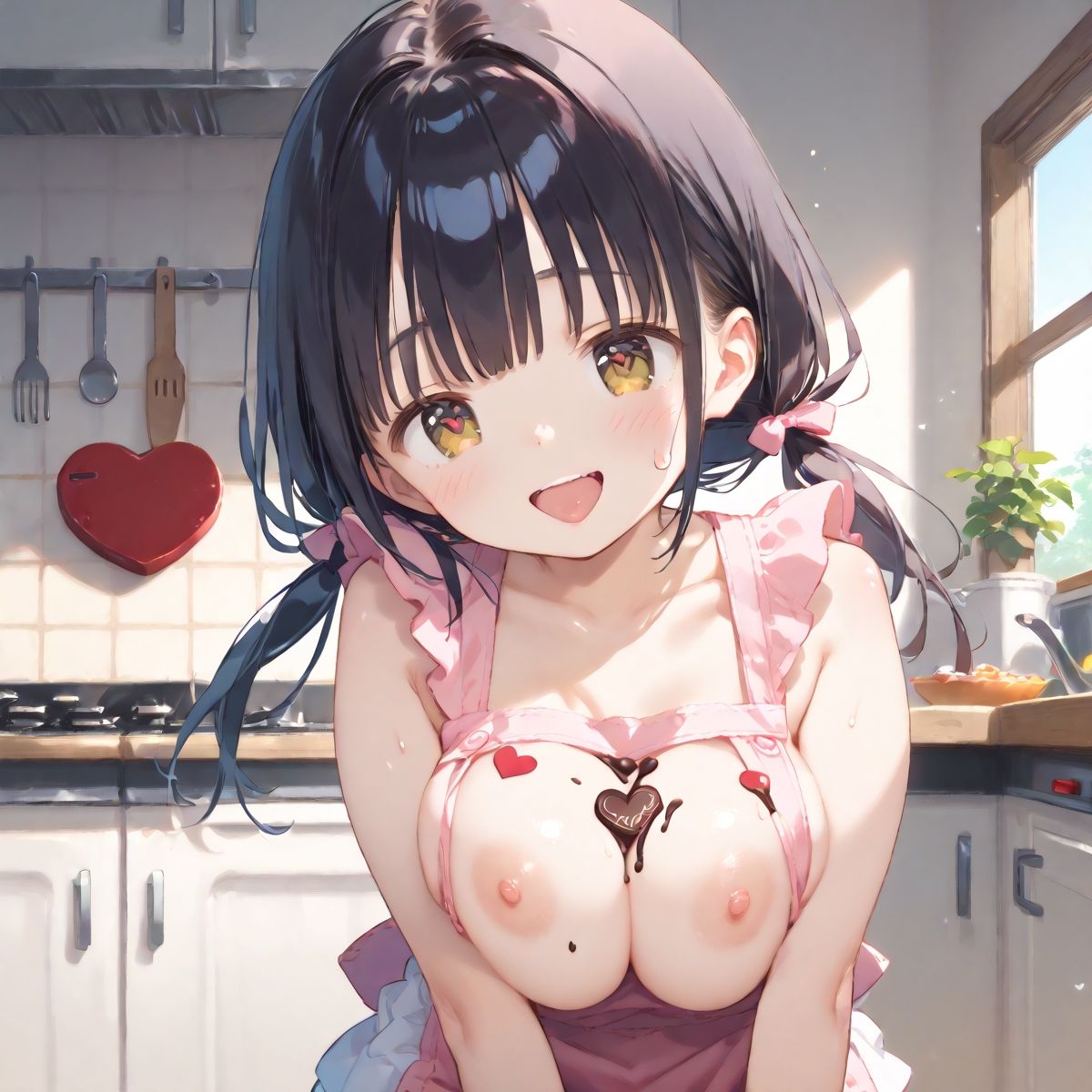 サンプル画像1:【PART2】バレンタインはチョコと私どっちもあげる(Loliガールズコレクション) [d_517845]