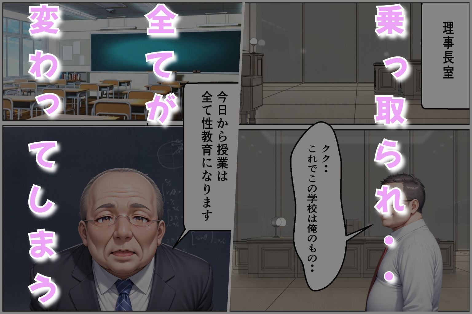 サンプル画像2:女子校支配〜奴〇化教育〜(Pretty Sushi Girls) [d_517941]