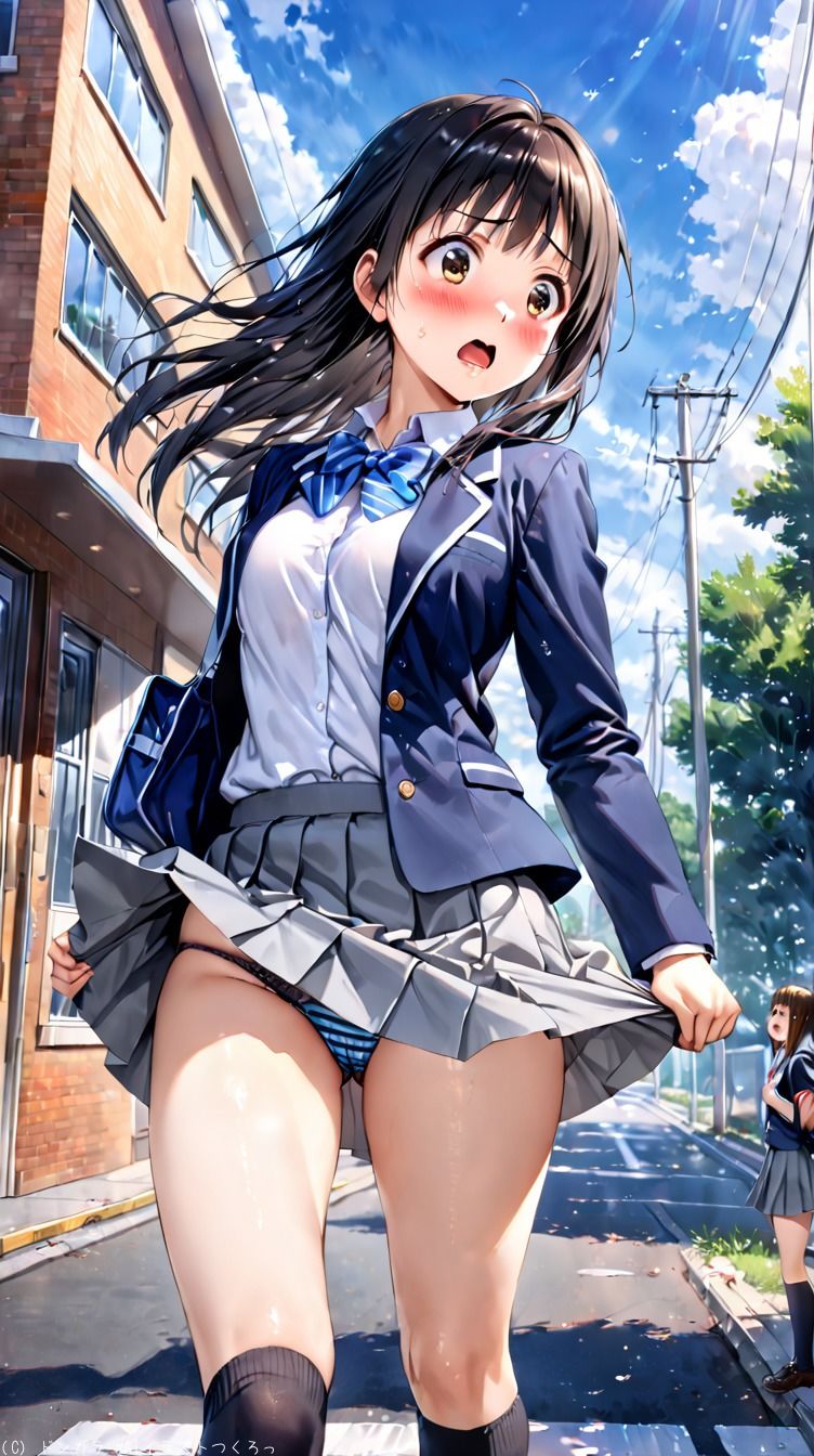 サンプル画像4:AIイラストCG集48  軽音部  秋〇澪(ドンガラAI美少女イラスト支部) [d_517954]