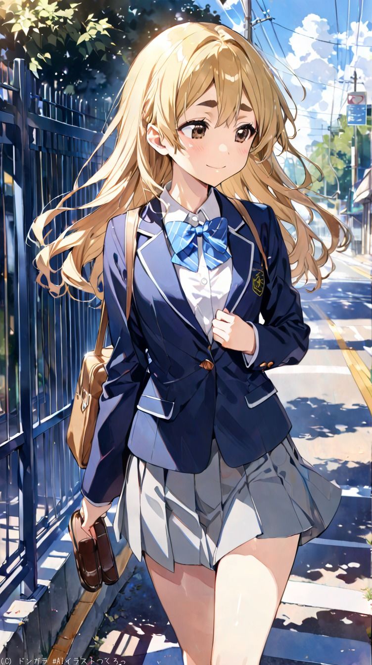 サンプル画像1:AIイラストCG集50  軽音部  琴〇紬(ドンガラAI美少女イラスト支部) [d_517962]