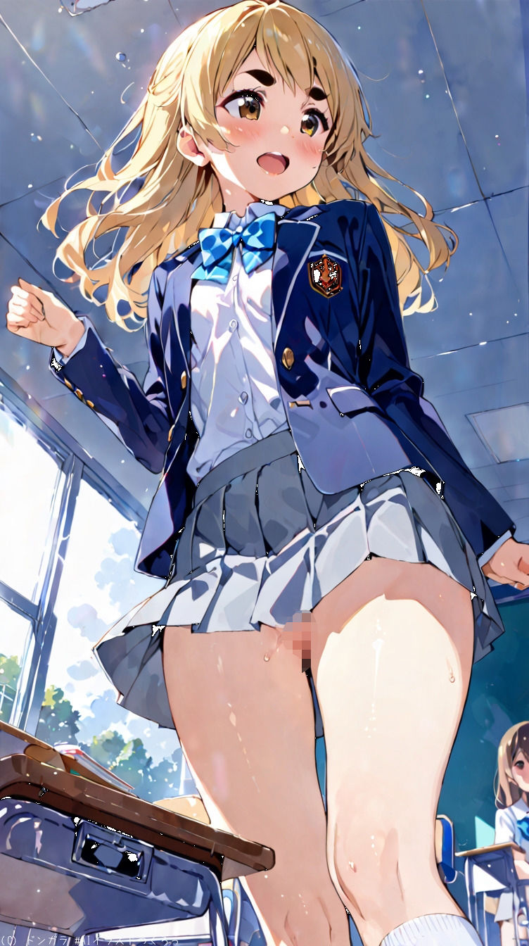 サンプル画像3:AIイラストCG集50  軽音部  琴〇紬(ドンガラAI美少女イラスト支部) [d_517962]