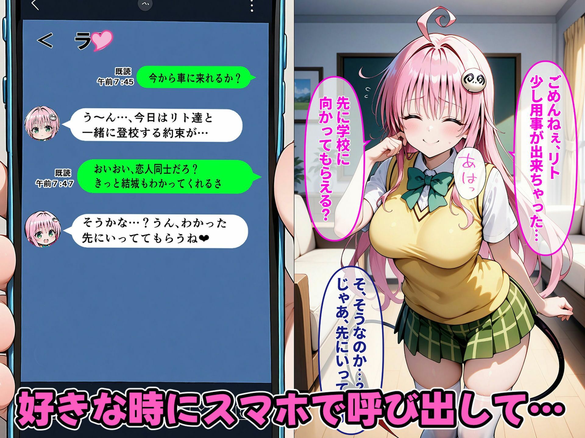 サンプル画像6:奪われた楽園計画  催〇おじさんの寝取られ孕ませ生活(街道嵐) [d_517991]