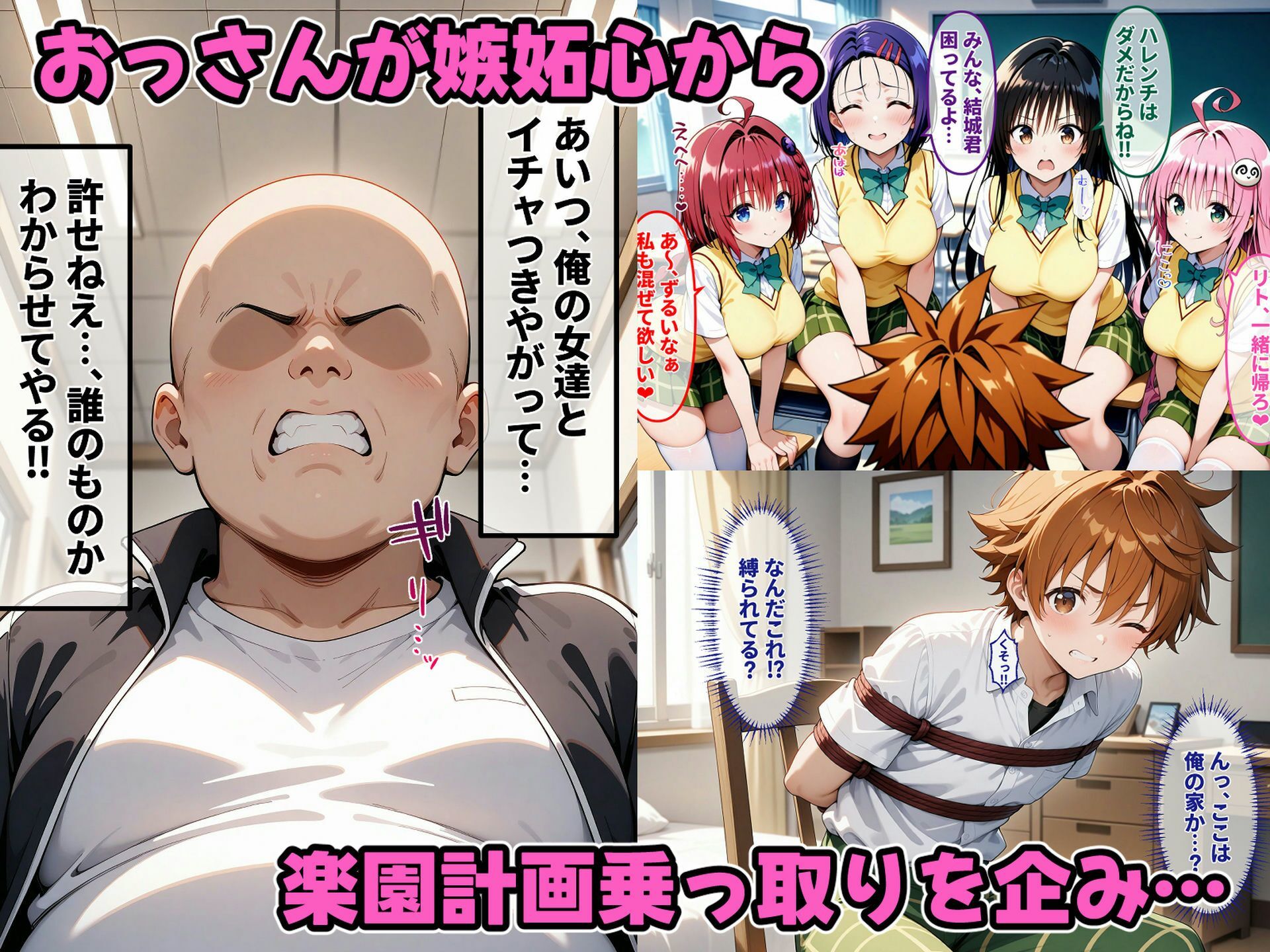 奪われた楽園計画 催〇おじさんの寝取られ孕ませ生活の画像8