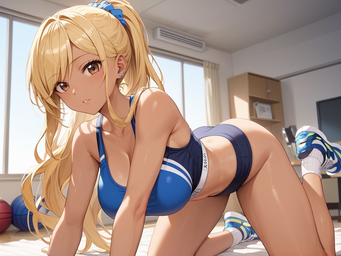 サンプル画像2:孕ませ放題！ビッチ巨乳ギャル〜奪い合い爆ヌキハーレム〜(蜜愛ハニー) [d_518005]