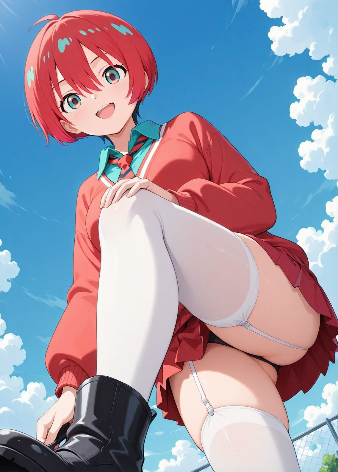 サンプル画像4:「機動戦士Gundam GQuuuuuuX」アマテ・ユズリハ セクシー写真集（全500枚）(人の海) [d_518087]