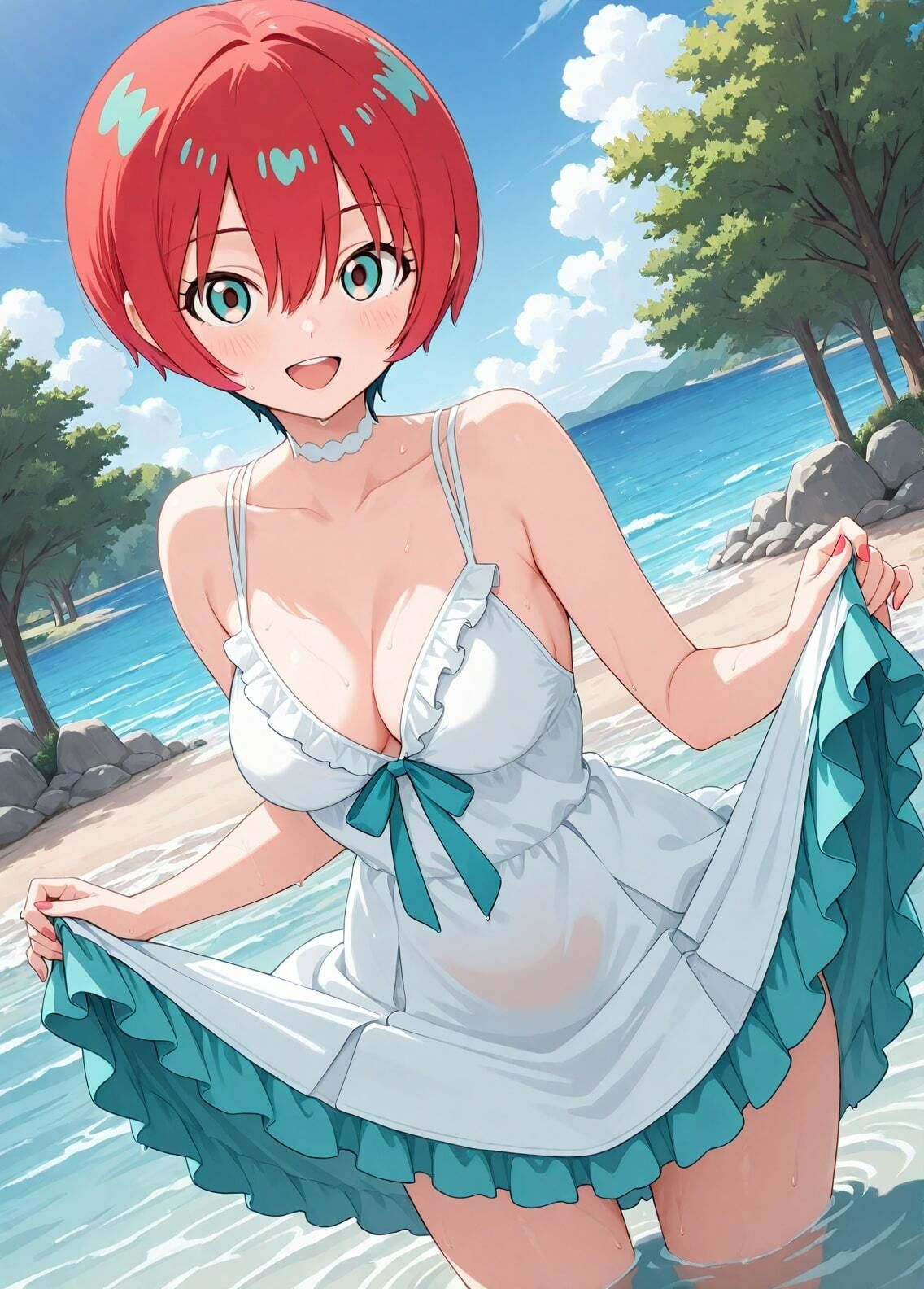 サンプル画像6:「機動戦士Gundam GQuuuuuuX」アマテ・ユズリハ セクシー写真集（全500枚）(人の海) [d_518087]