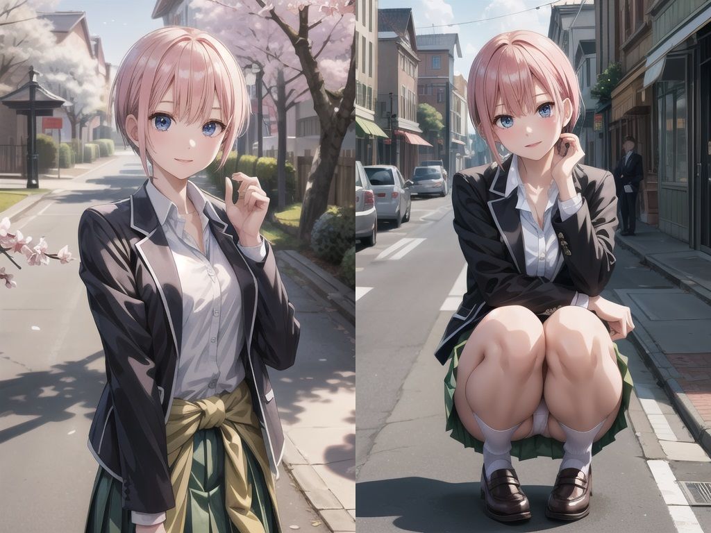 サンプル画像1:美少女イラスト集〜中〇一花編〜(ビスコ) [d_518105]