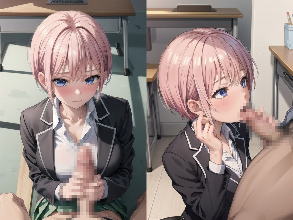 サンプル画像3:美少女イラスト集〜中〇一花編〜(ビスコ) [d_518105]