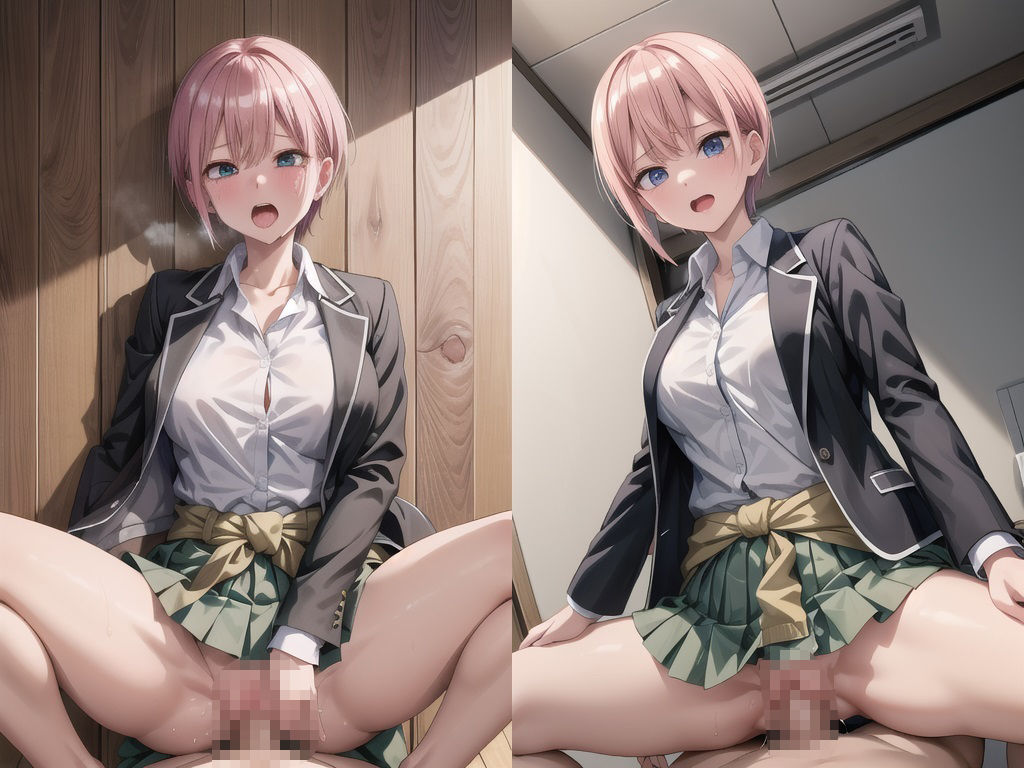 サンプル画像4:美少女イラスト集〜中〇一花編〜(ビスコ) [d_518105]