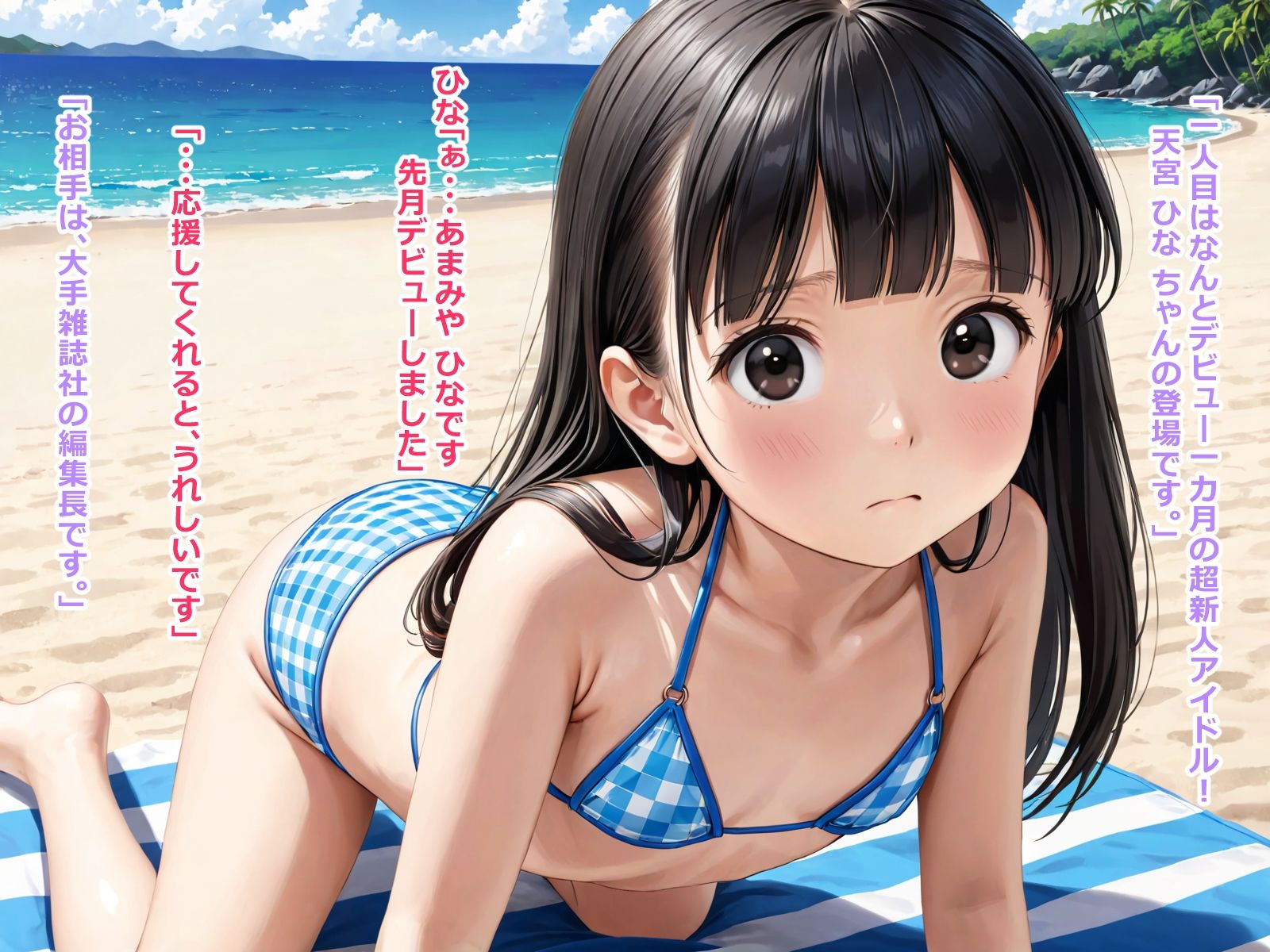 サンプル画像3:実況！〇上納会 〜アイドル達は上納される〜リポーターも？(えりんぎまいたけ工房) [d_518309]