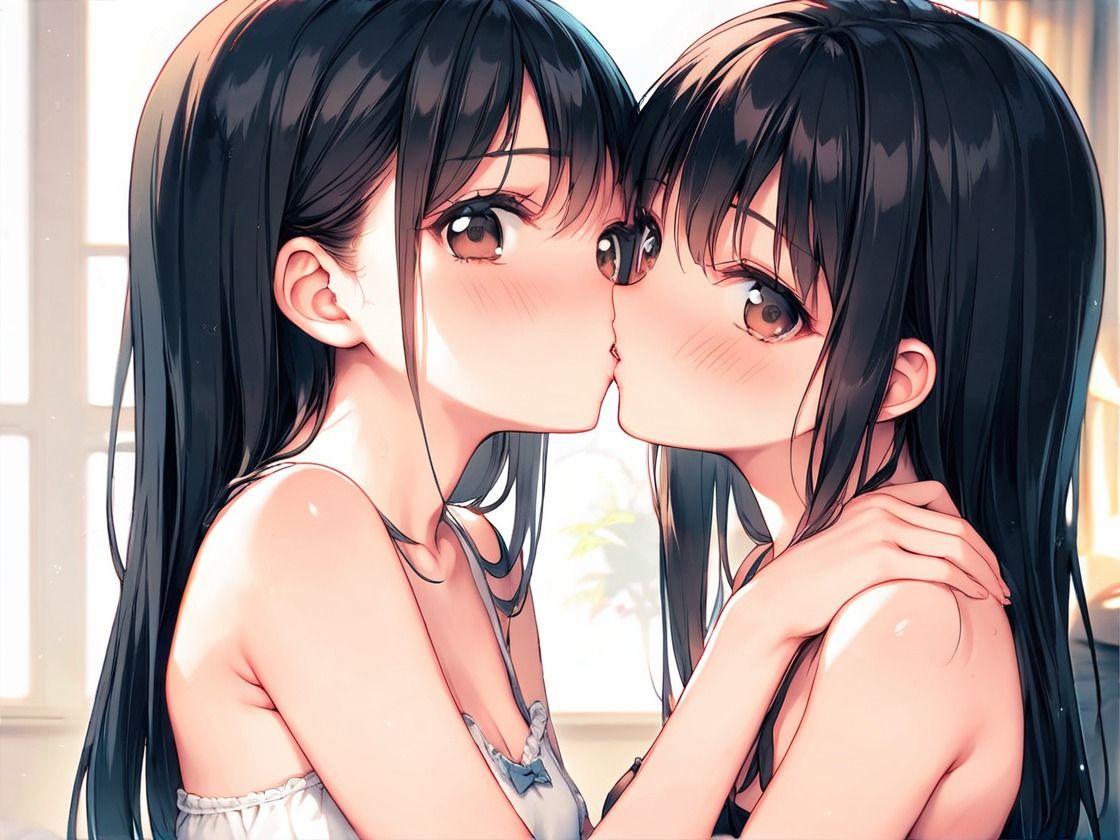 サンプル画像2:「義理の姉妹がレズプレイ」弟にバレて口封じの3P(アニメ好きもぐもぐ) [d_518409]