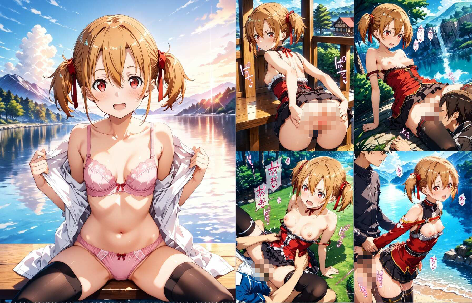 サンプル画像3:SWORD ART ONLINE 〜強●NTRヒロインズ〜(すっきりタイプ) [d_518415]