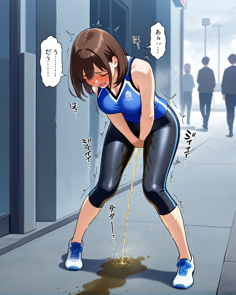 サンプル画像2:おしっこ我慢できなかったスポーツ女子たち(スポガ) [d_518477]
