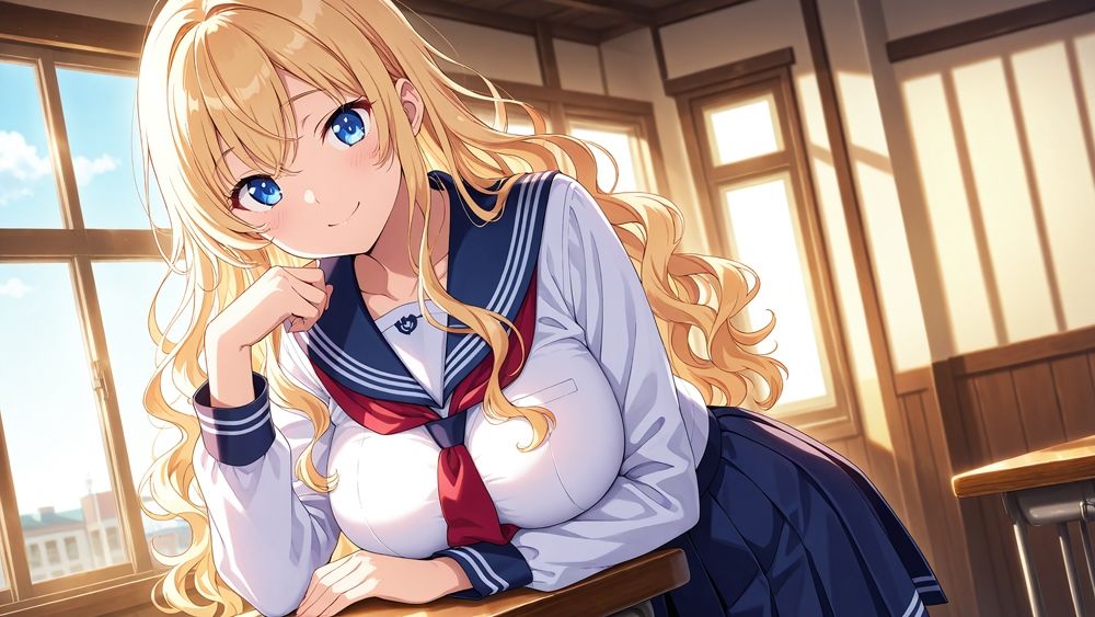 サンプル画像2:爆乳金髪と黒髪エースが新任コーチと秘密の個人レッスン！二人の競泳選手の淫らな放課後【4K】【FANZA専売】(ニート印刷所) [d_518520]