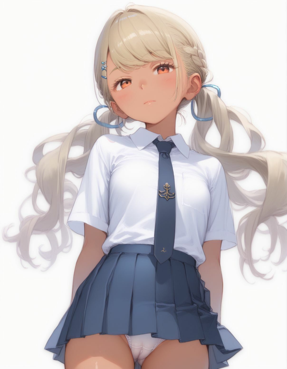 サンプル画像2:【神〇きゅぴ】えっちなVtuberのイラスト集【ぶいす〇っ！】(汐風と遊園地) [d_518543]