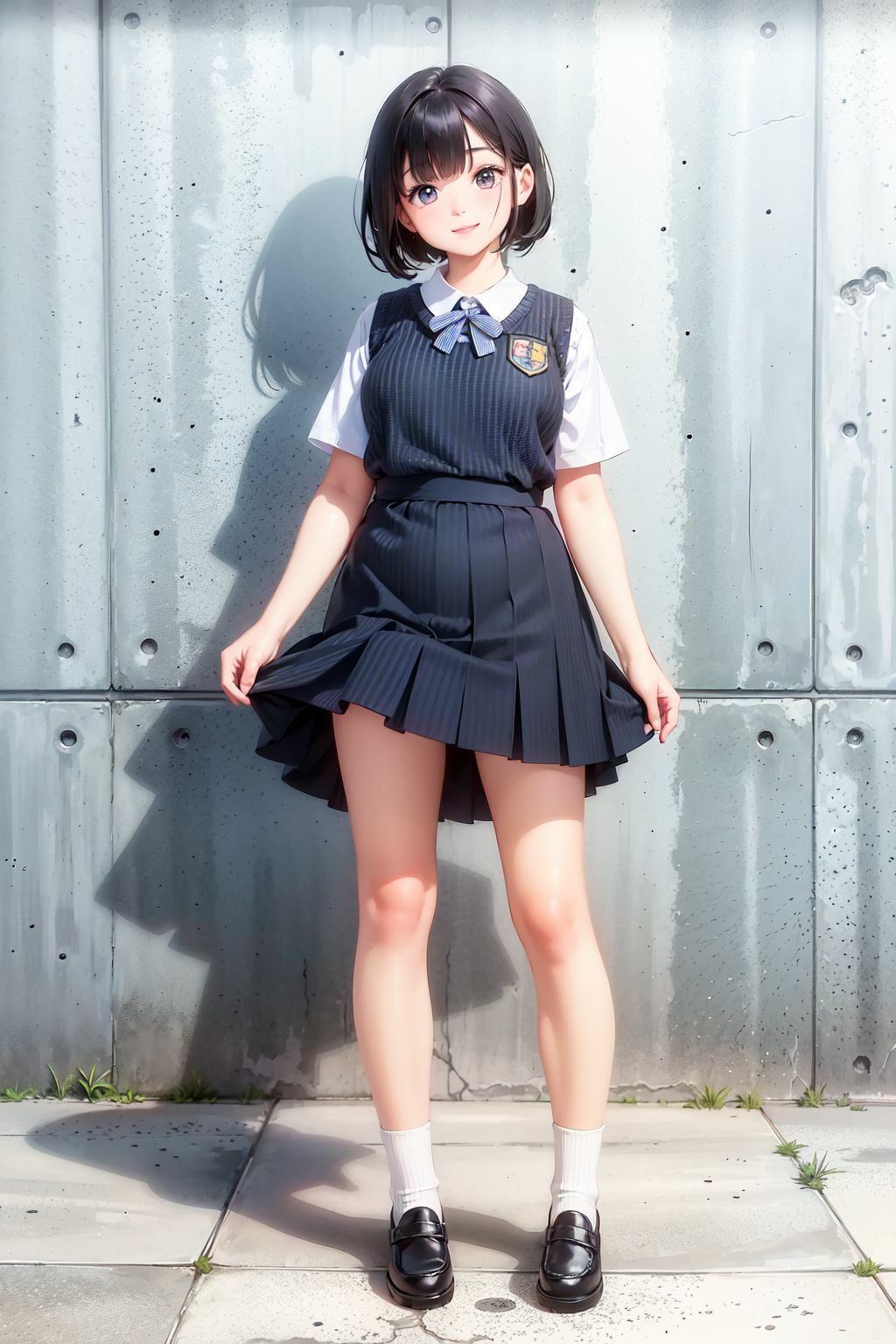 サンプル画像1:坂道系女子校生・三期生   もっと僕が見たかったおっぱいとおまんこ(ふぁい) [d_518571]