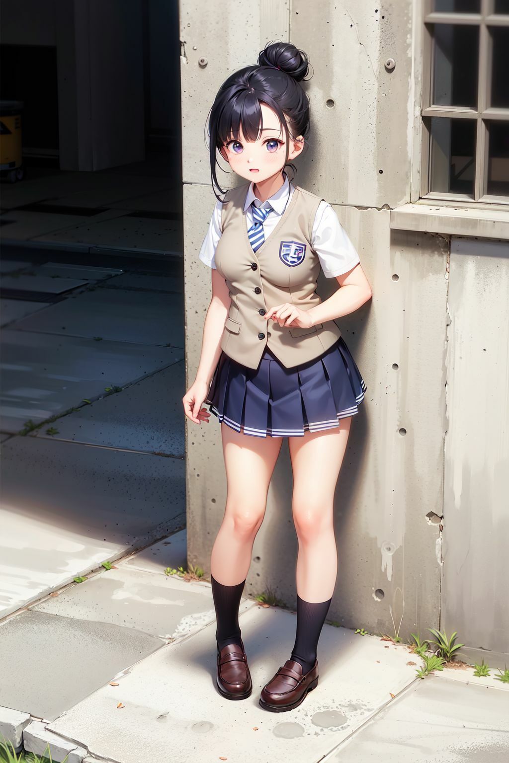 サンプル画像2:坂道系女子校生・三期生   もっと僕が見たかったおっぱいとおまんこ(ふぁい) [d_518571]