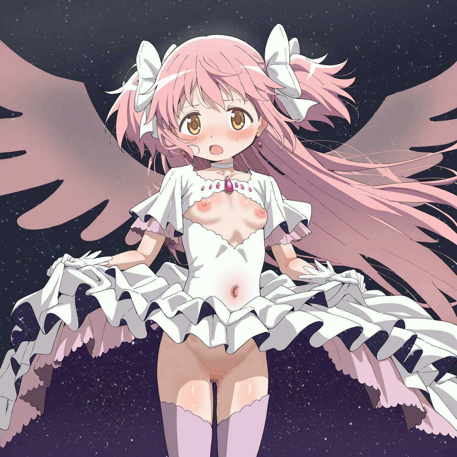 サンプル画像4:魔法少女ま◯か☆マギカ 〜鹿目ま◯かの魔法少女種付けアルティメット神さまんこ〜(haku) [d_518582]