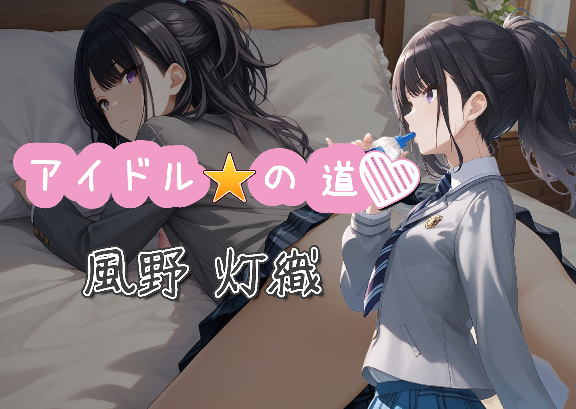 サンプル画像1:アイドルの道 風野灯織(AI女学園  LOW) [d_518584]